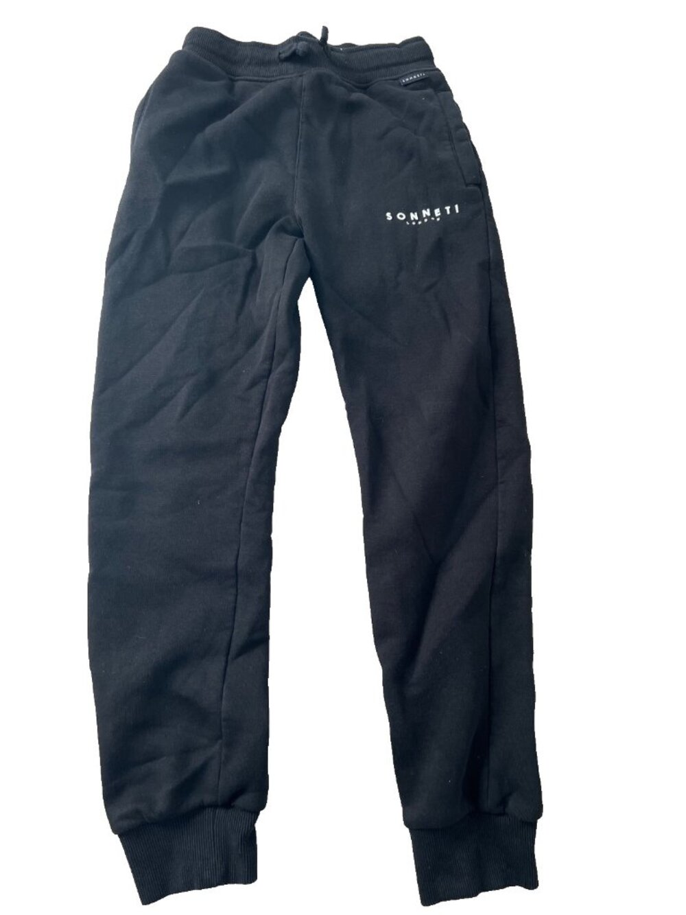 Sonneti London Boy's Kids Black Sweatpants L ( 12 )